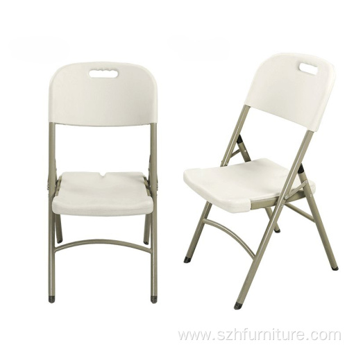 Wedding Stacking Outdoor Plastic White Folding Chairs